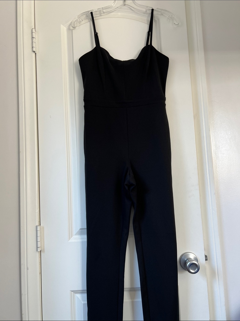 Material Girl Black Spaghetti-Strap Jumpsuit